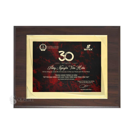 Bảng vinh danh tri ân thầy giáo BVD16