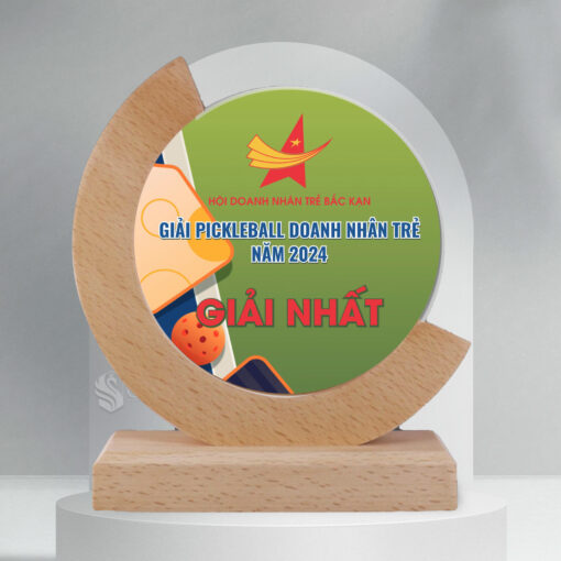 Biểu trưng vinh danh giải Pickleball BTVD17
